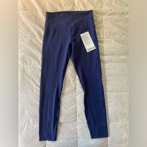 Lululemon Align 25” Leggings, size 8, blueish/purple